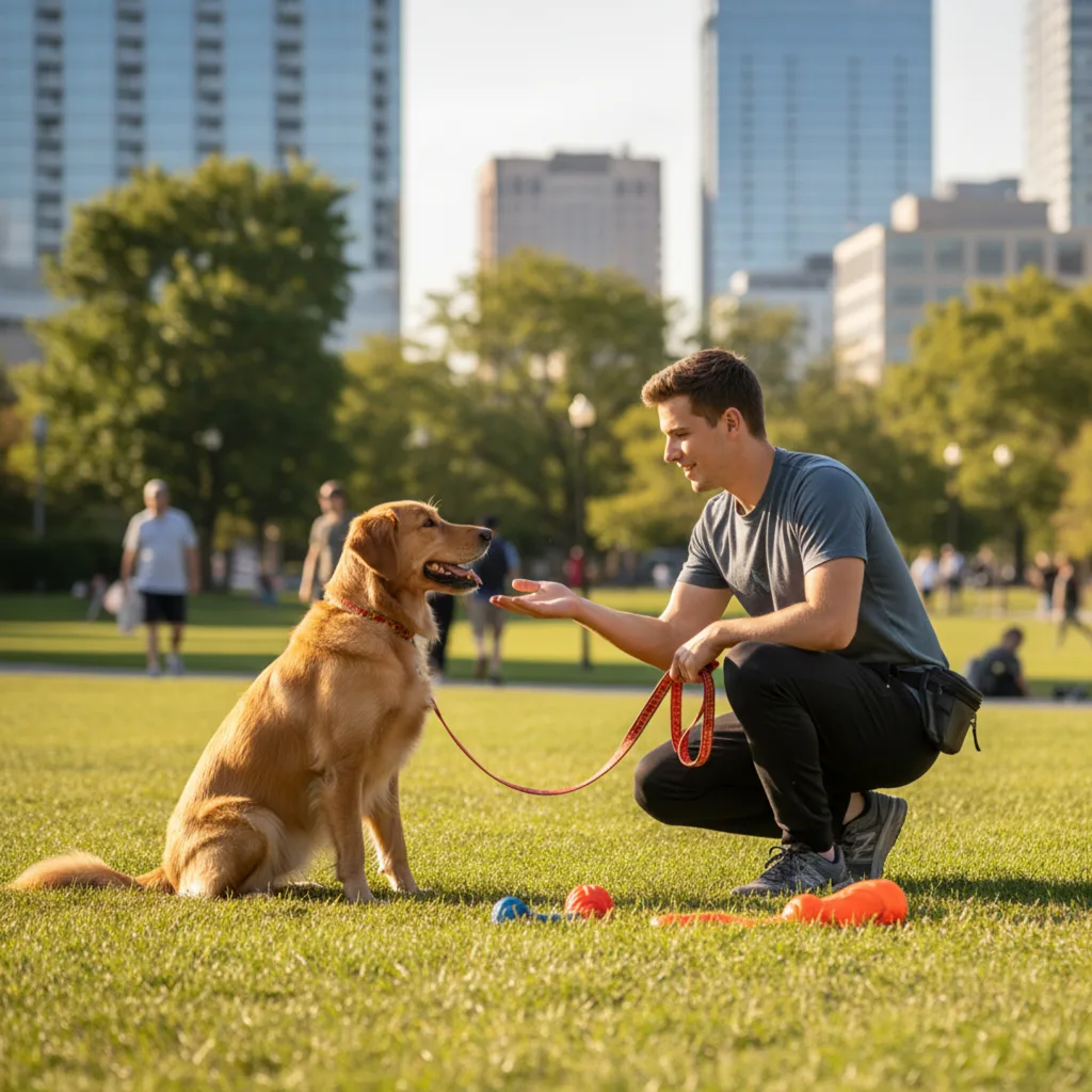 Portada del artículo Adiestramiento canino: cuándo lo necesitas, beneficios y cómo elegir un buen profesional