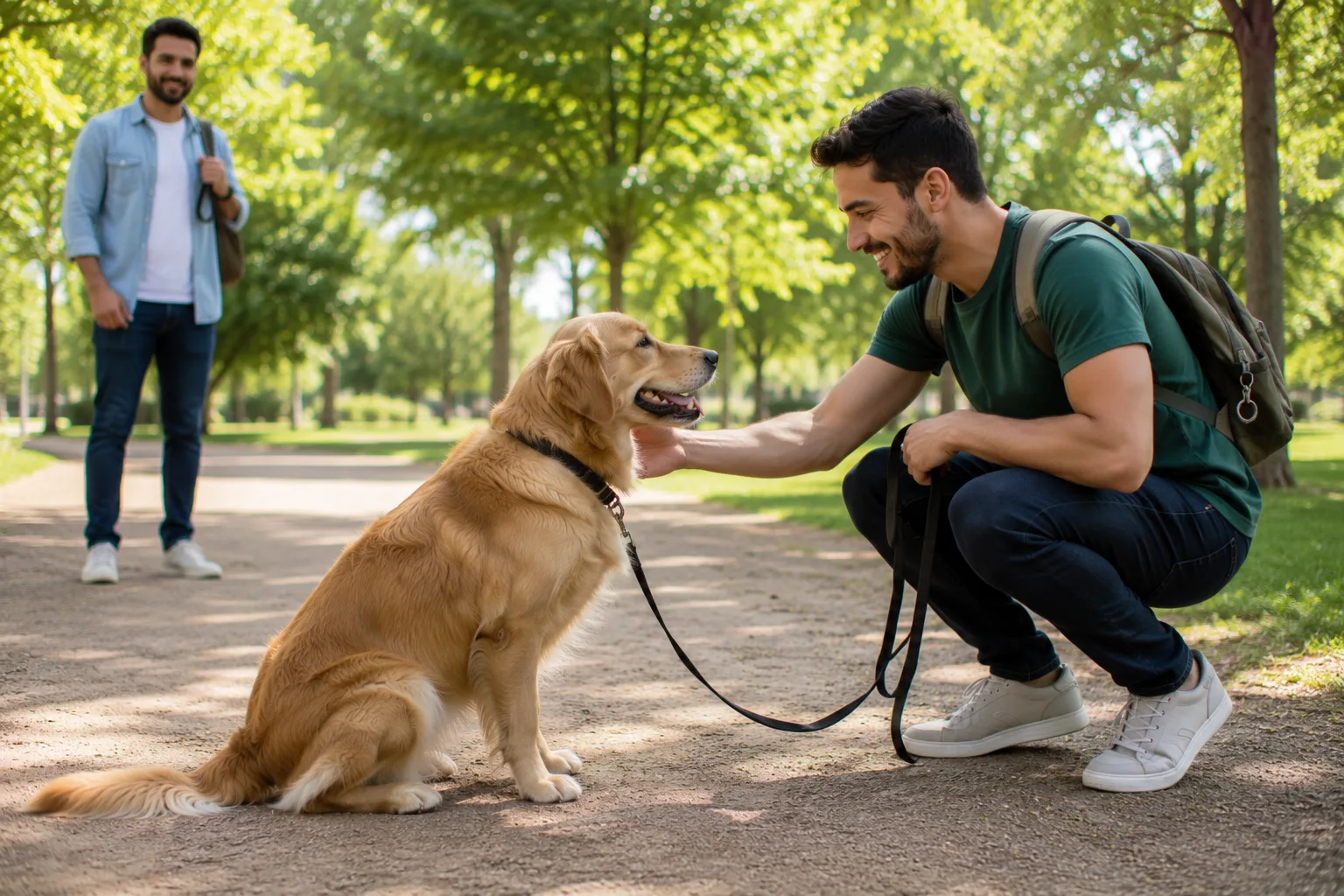 Portada del artículo Cómo presentar a tu perro a un nuevo paseador sin estrés (guía paso a paso)