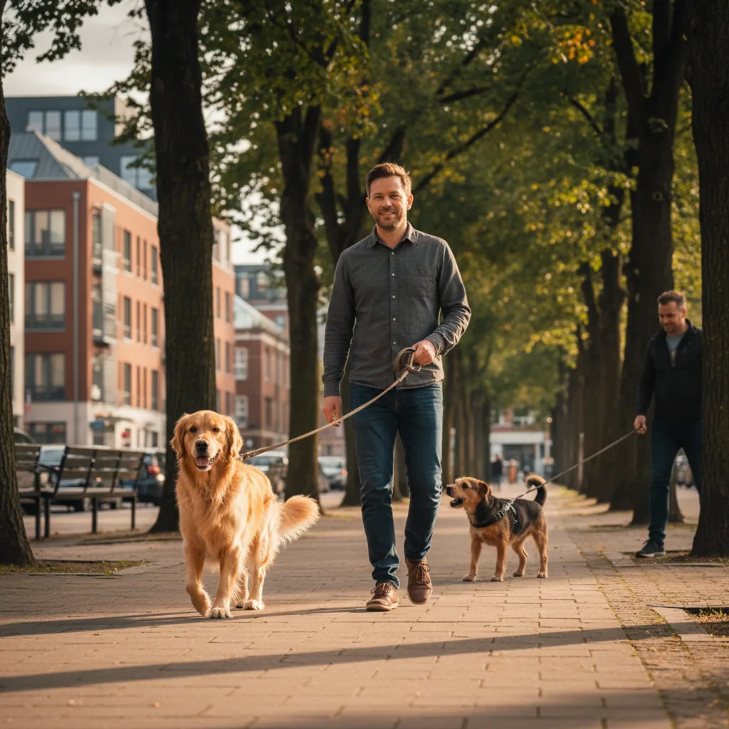 Imagen 1 del artículo Mi perro ladra a otros perros en la calle: qué hacer para corregirlo sin empeorar el problema