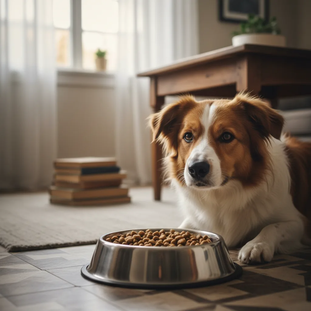 Portada del artículo Mi perro no quiere comer pienso: causas reales y qué hacer sin empeorar el problema