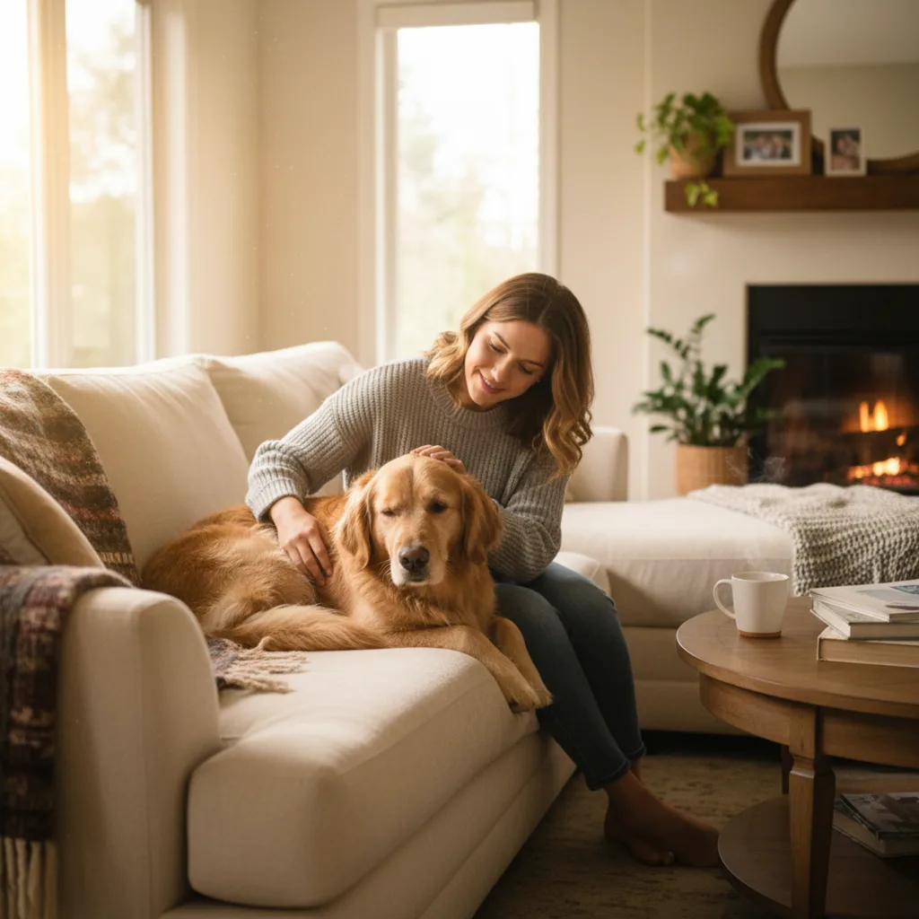 Portada del artículo Cuidado en casa del cuidador: la mejor alternativa cuando no puedes dejar a tu perro solo