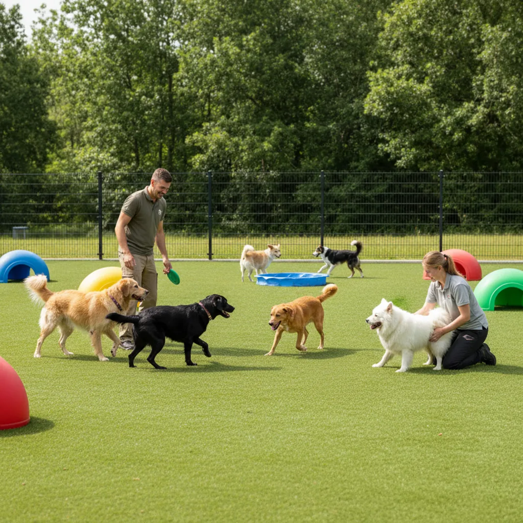 Imagen 1 del artículo Guardería de día para perros: cuándo usarla, beneficios y cómo elegir la mejor