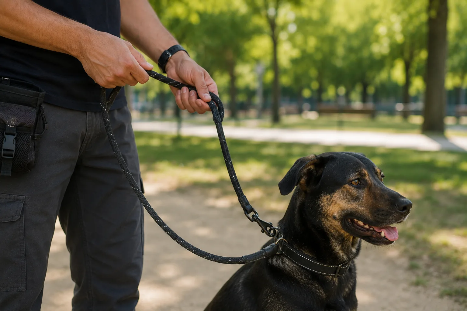 Imagen 1 del artículo Cómo un paseador de perros profesional ayuda a tu perro a no tirar de la correa (y cómo elegir al mejor)