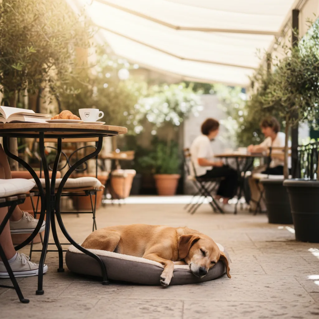 Imagen 1 del artículo Cómo llevar a tu perro a una cafetería por primera vez sin estrés: guía práctica para una experiencia agradable