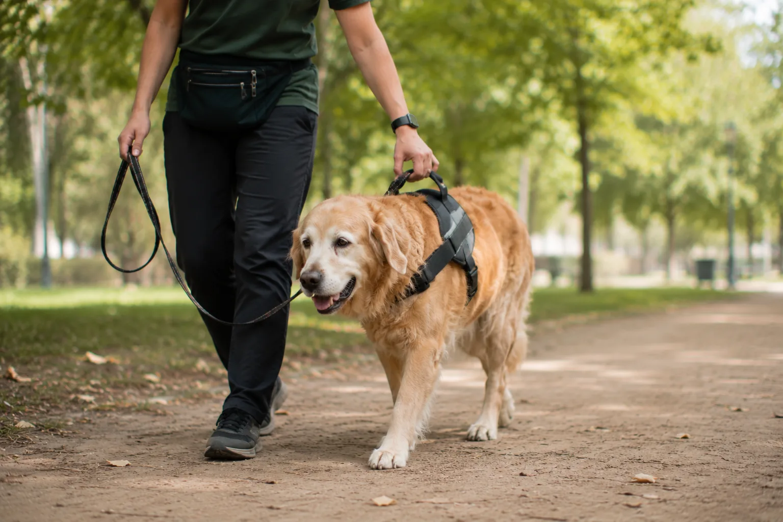 Imagen 1 del artículo Paseador de perros mayores o con necesidades especiales: cuándo es clave y cómo elegir al ideal