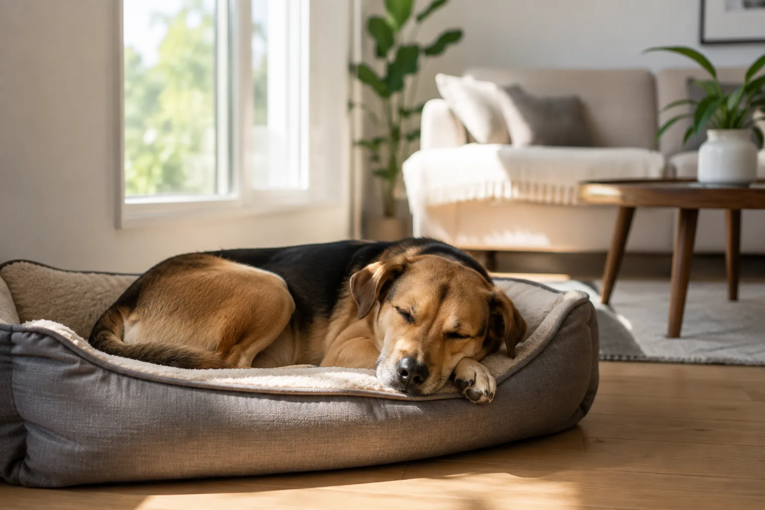 Portada del artículo Consejos para que tu perro se quede solo en casa sin estrés: la guía definitiva para su bienestar