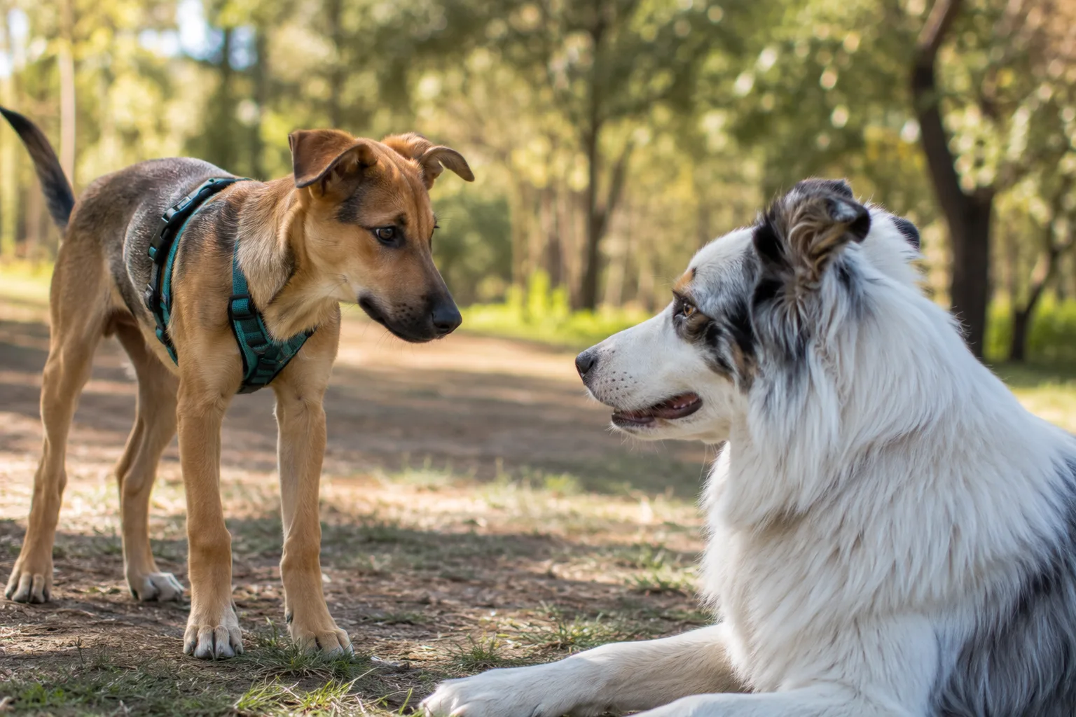 Portada del artículo Mi perro no sabe jugar con otros perros: cómo socializarlo sin riesgos y mejorar su bienestar