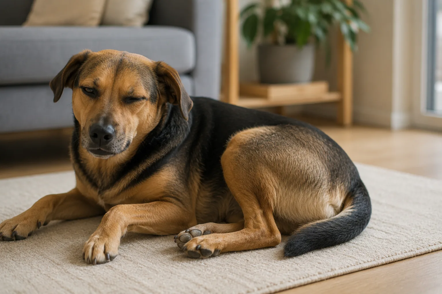 Portada del artículo Mi perro tiene gases o flatulencias: causas, soluciones y cuándo ir al veterinario
