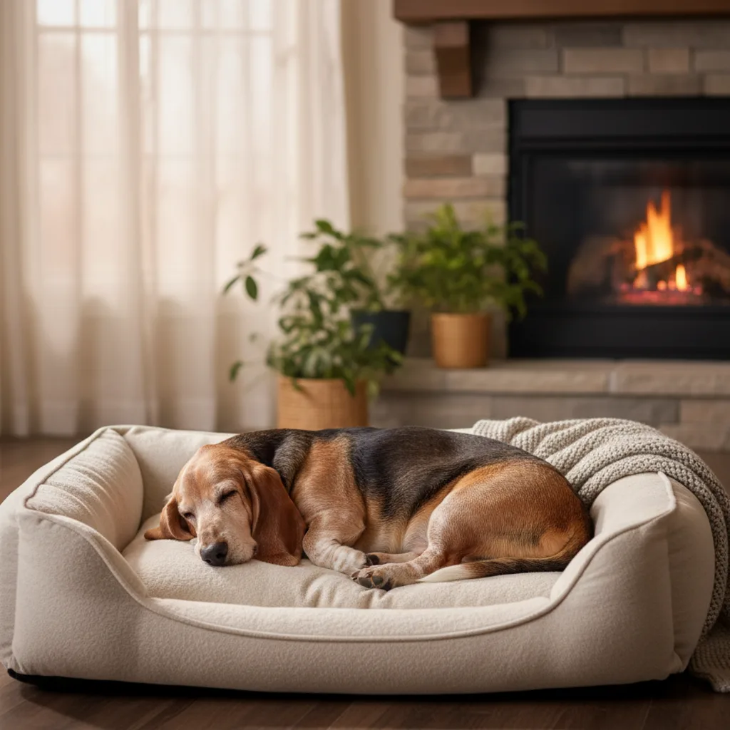 Imagen 1 del artículo Cómo elegir una cama para perros según su edad, tamaño y forma de dormir