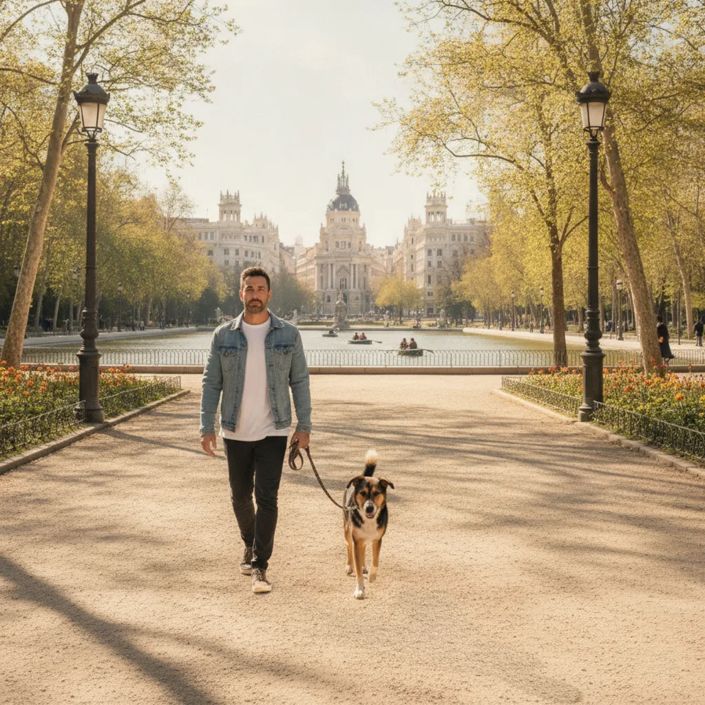 Imagen 1 del artículo Mi perro es reactivo con otros perros en la calle: cómo gestionarlo en Madrid sin agobiarlo