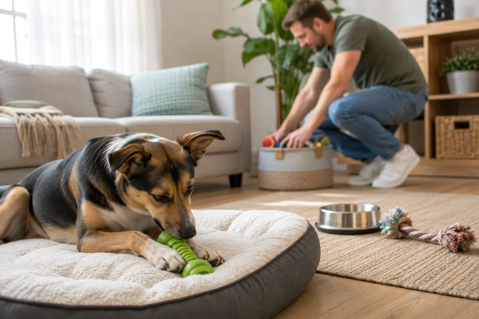 Imagen 1 del artículo Prepara tu hogar y a tu perro para su cuidador a domicilio: La guía definitiva para una experiencia sin estrés