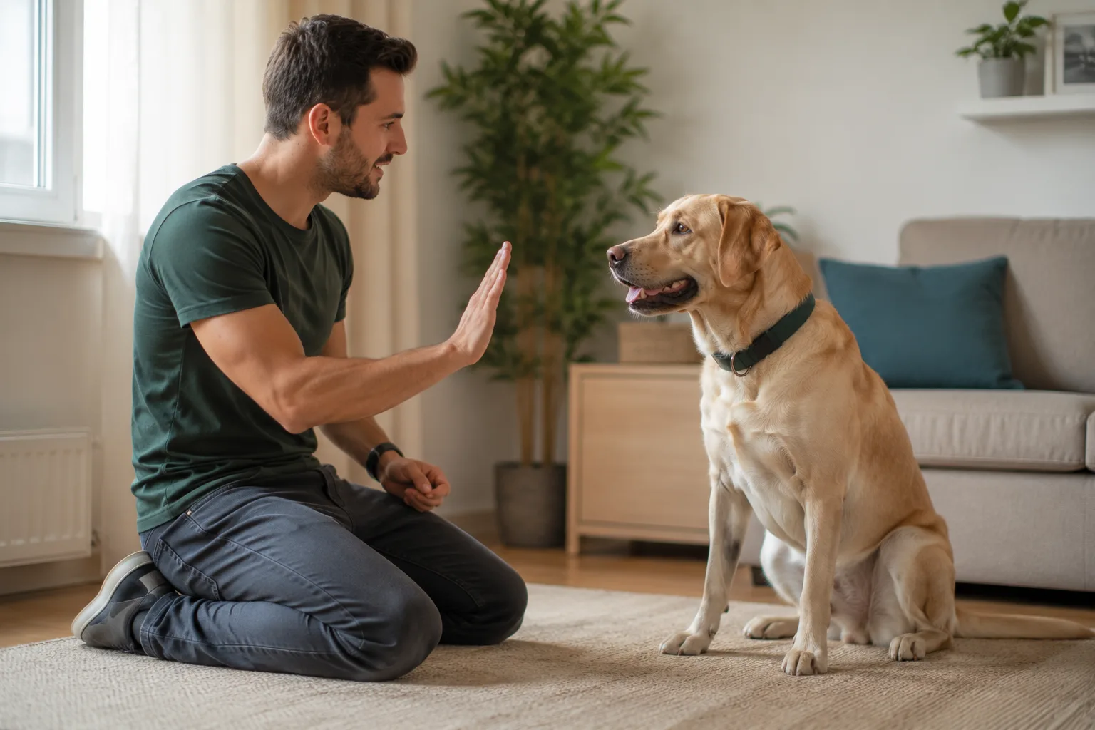 Imagen 1 del artículo Cuánto Cuesta un Adiestrador de Perros para Ansiedad por Separación y Cómo Elegir al Mejor Experto